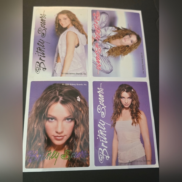 Other - Britney Spears Rare Stickers from 1999 - Collectible